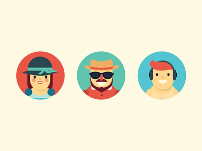 The Tourists character design illustration tourists vector