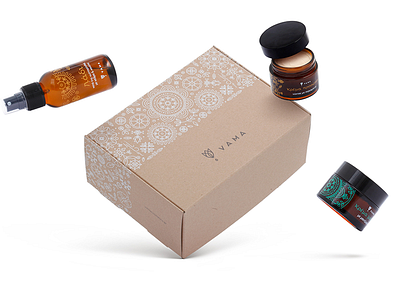 VAMA giftbox packaging bottle cosmetics design giftbox jar natural oil packaging packshot pattern photography