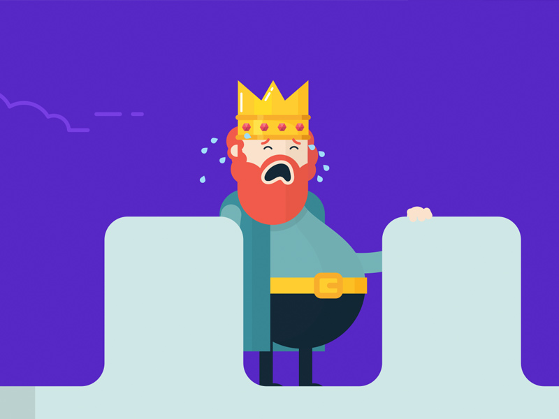 The Crying King By Faze Design Studio On Dribbble