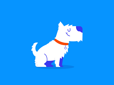 Good Boy character design dog highland illustration terrier west westy