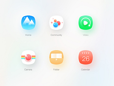 Gradient Icons