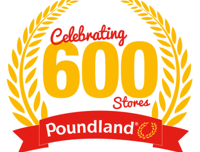 Poundland 600th Store logo brand identity branding design graphic design identity design illustration logo vector