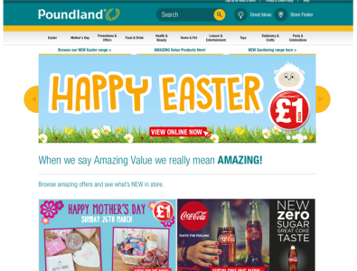 Easter at Poundland