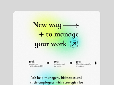 Landing page for ManageX