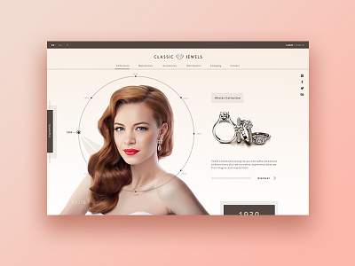 Jewelry Manufacturers ► Web Design beauty creativedesign ecommerce fashion graphic inspiration interface design jewelry manufacturer ux design web design web development women