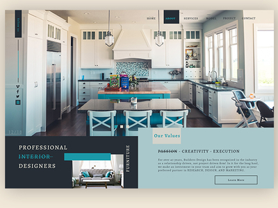 Residential interior design ► Web Design interface design interface design templates interface designer minimalism tamplate web webdesign webdesigner