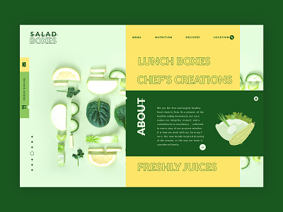 Salad Bars ➥ Web Design
