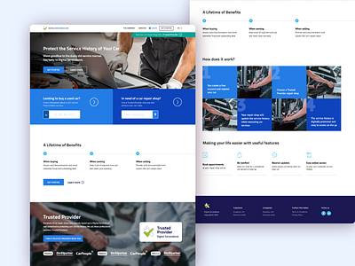 Website Design for Digital Auto Service