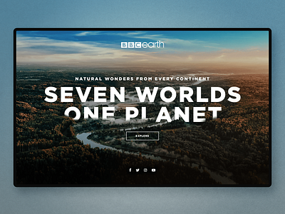 Seven Worlds One Planet Banner Design