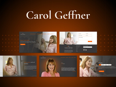 Carol Geffner Web Design 3d animation app branding design graphic design icon illustration logo motion graphics ui