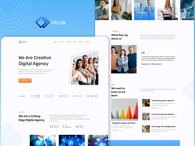 Hiroik Digital Agency Web