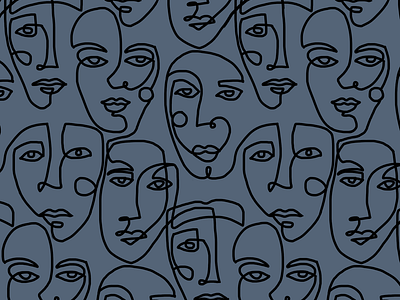 Faces pattern