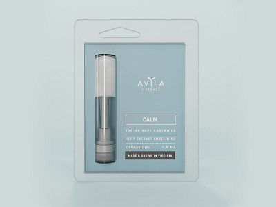 Avila Herbals 3d adobe blender brandguides branding cbd design graphic design label logo packaging render