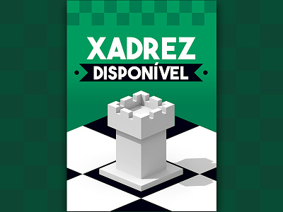 Chess - Green Poster