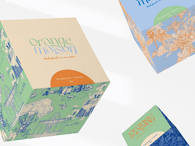 Orange Maison branding design graphic design illustration logo packaging design typography ui ux vector