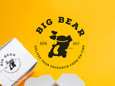 Big Bear Logo busniess logo design graphic design logo logo design mascot logo minimalist logo vector