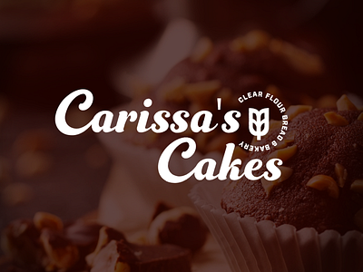 Carissa's Cake Logo branding busniess logo design graphic design illustration logo logo design minimalist logo