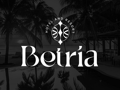 Betria Hotel and Resort Logo branding busniess logo design graphic design illustration logo logo design minimalist logo vector