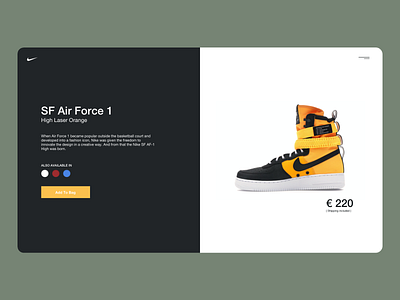 Daily UI Challenge 012 | E-Commerce Shop