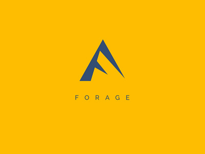 Forage Logo Concept branding logo