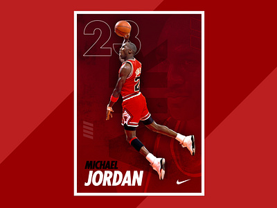 Michael Jordan Poster design graphic poster