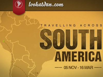 lookatdan.com screenshot grunge latin travel website