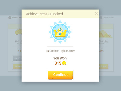 Achievement Unlocked achievement game popup