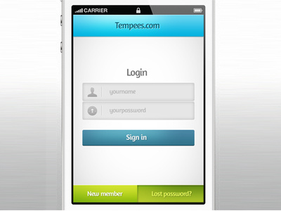 iPhone login