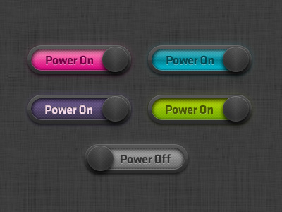 Power buttons