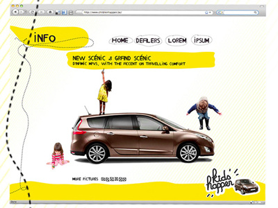 Renault - Kids Happen advertising online print radio