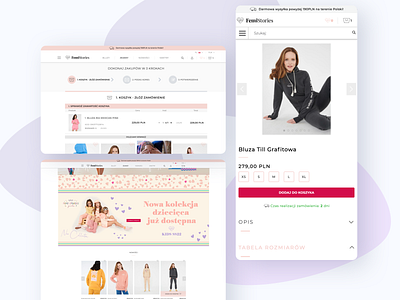 Apparel online store optimization 📲👚 Desktop + mobile graphic design ux