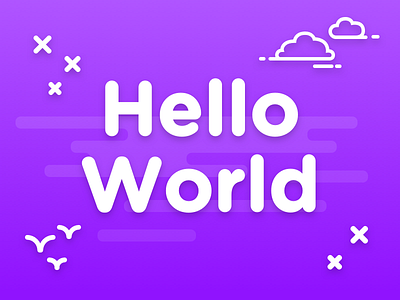 Hello World debut first hello shot thanks typo