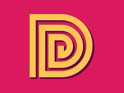 D 36daysoftype d design hand letter illustrator type