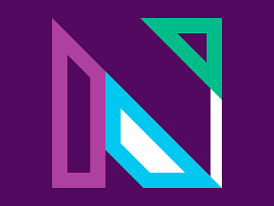 N 36daysoftype design hand letter illustrator n type