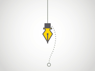 Penbulb bulb illustrator light pen tool vector