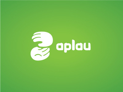 Aplau Proposal applause hands help illustrator logo type