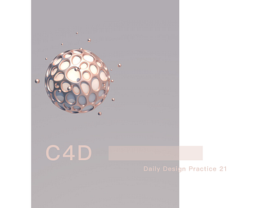 Daily Design Practice 21 3d design