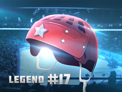 #17 17 helmet hockey ice legend star ussr