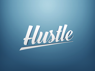 Logo for one project 2d hustle logo wall
