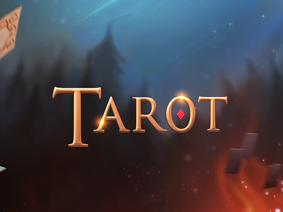 Text effect for "Heroes of Newerth" effect game hon tarot text