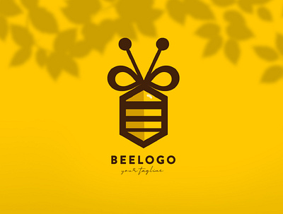 BeeLogo bee bee logo beer branding brand design design graphic design illustration illustrator logo minimal photoshop