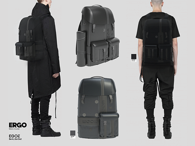 ERGO - backpack accesories clothing design fashion industrial design product product design utility