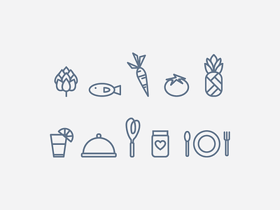 Brand Icons brand element food icons