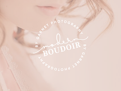 Modern Boudoir brand identity logo