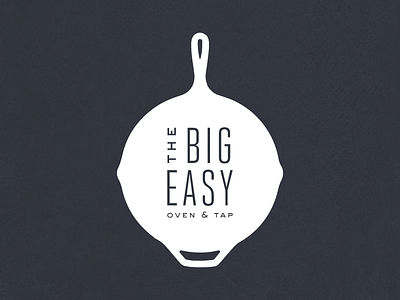 The Big Easy Logo bar logo brand brand identity logo restaurant logo