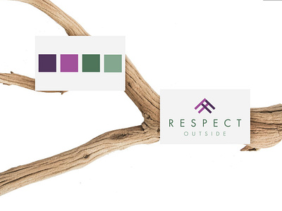 Respect Outside Logo Design logo design logo design concept logo designer outdoor industry visual identity workplace equality
