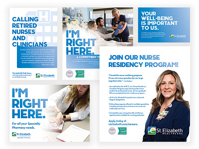 St Elizabeth Healthcare flyers flyers graphic design healthcare flyer hospital flyer