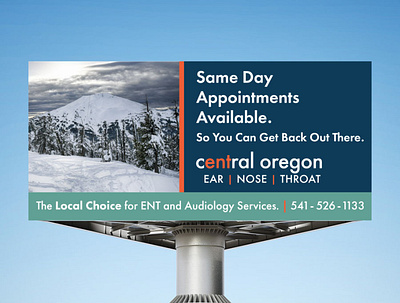 Central Oregon Ear Nose Throat billboard healthcare healthcare marketing medical