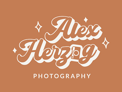 Alex Herzog photography logo brand identity branding branding design logo logo design logo designer