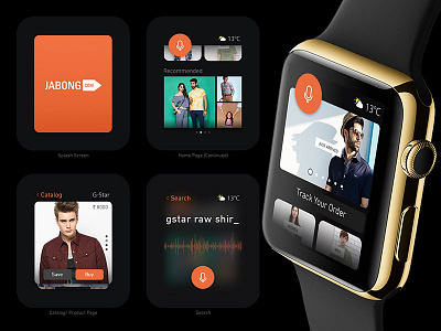 Jabong App with Apple Watch Support - Concept